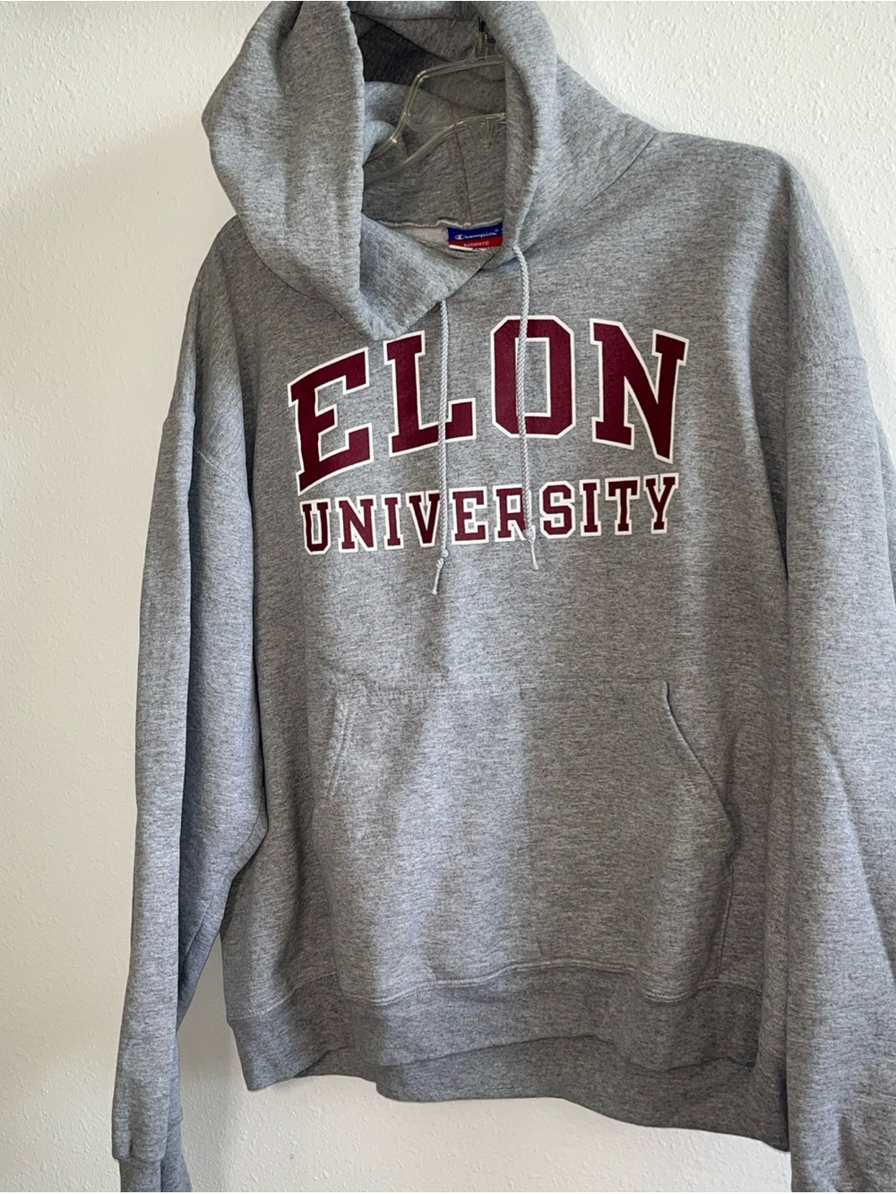 Champion Elon University Men’s Xl Gray College Bookstore Hoodie